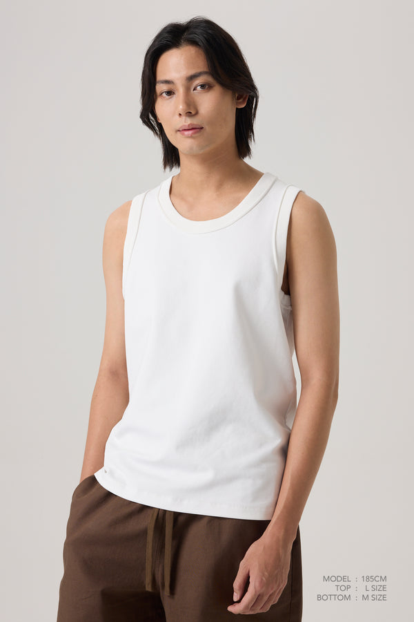 Classic Singlet - Cream