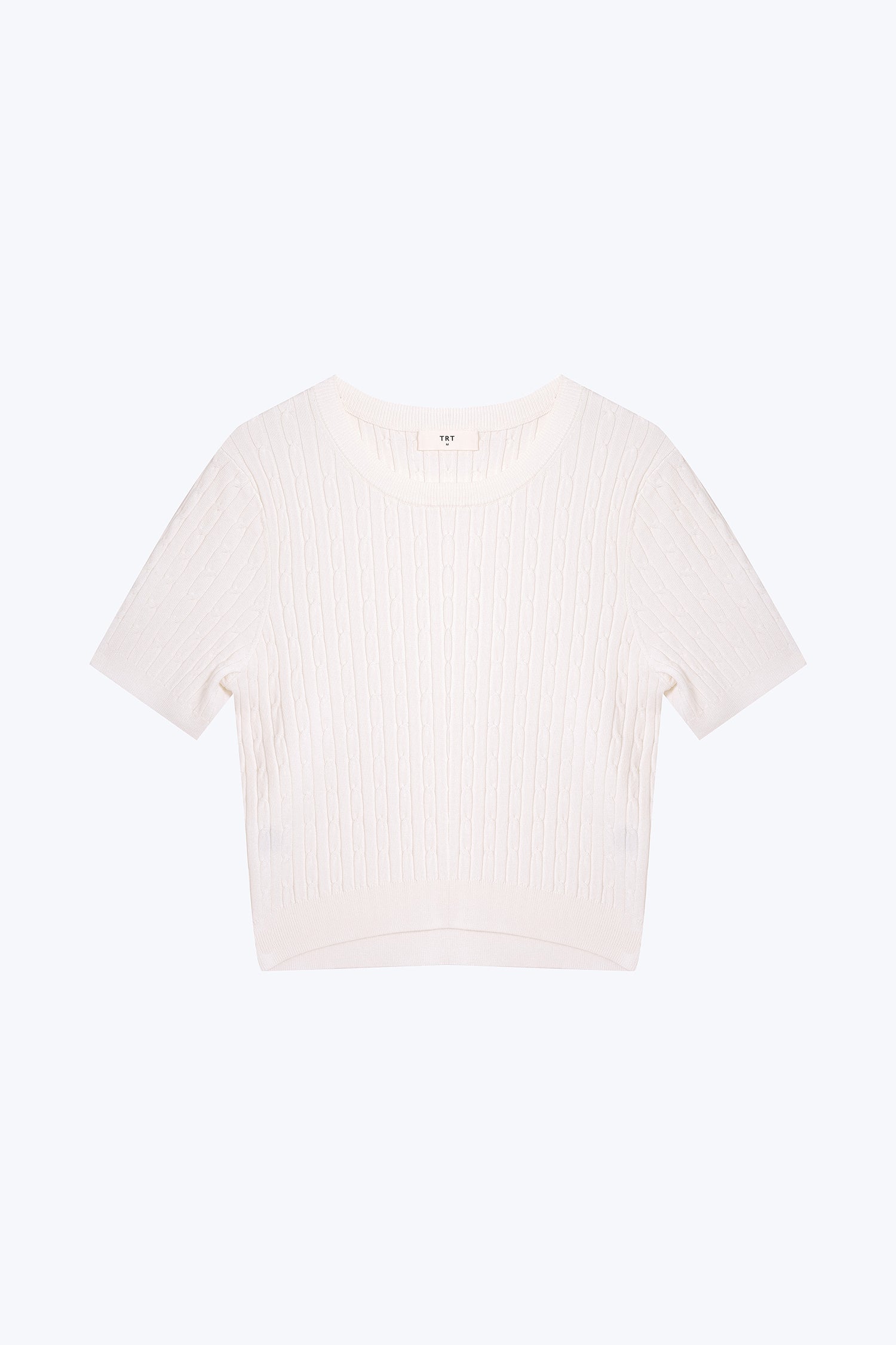 Knitted Cable Top - Cream