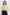 Rayon Turn Down Collar Blouse - Canary