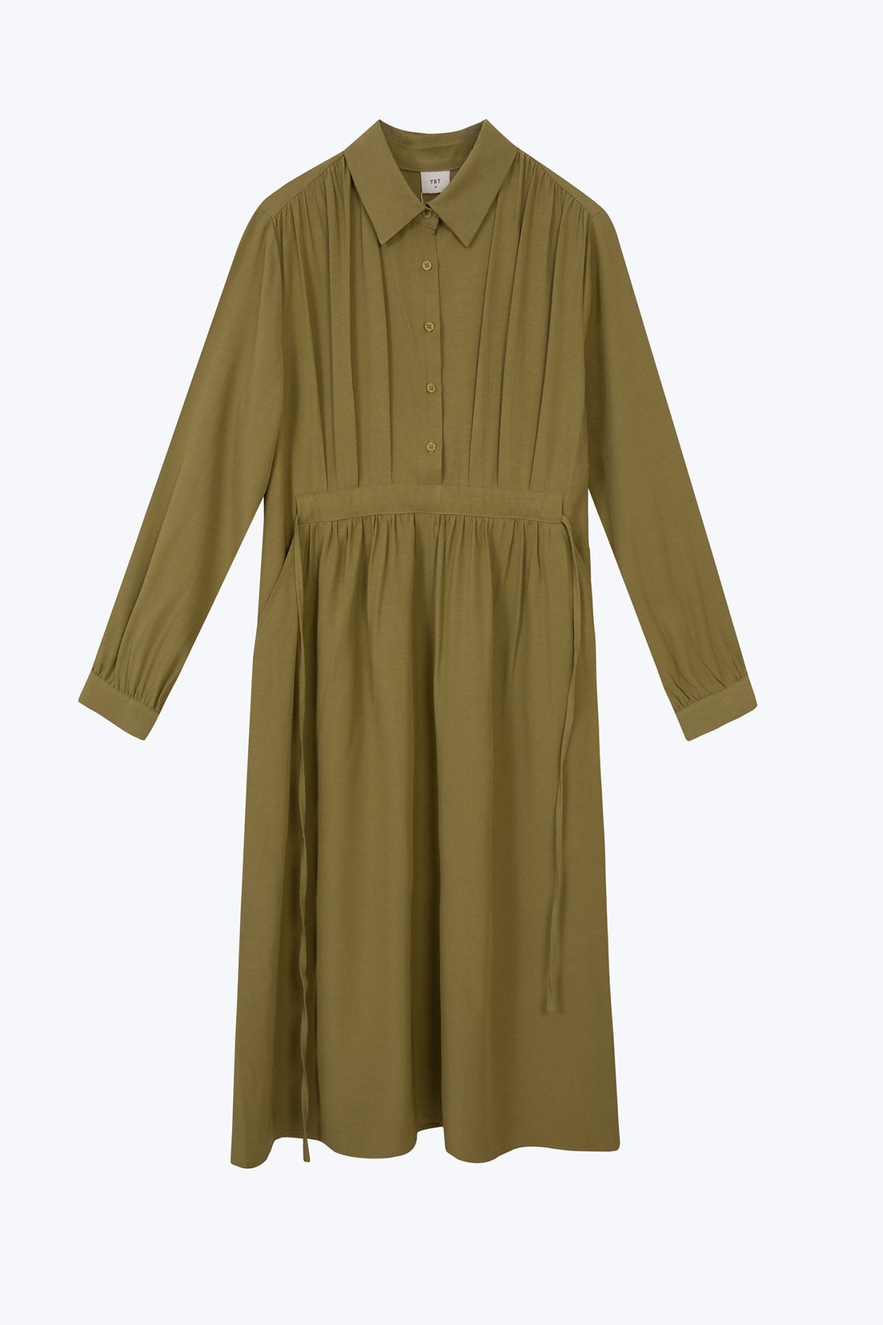 Drawstring Waist Dress