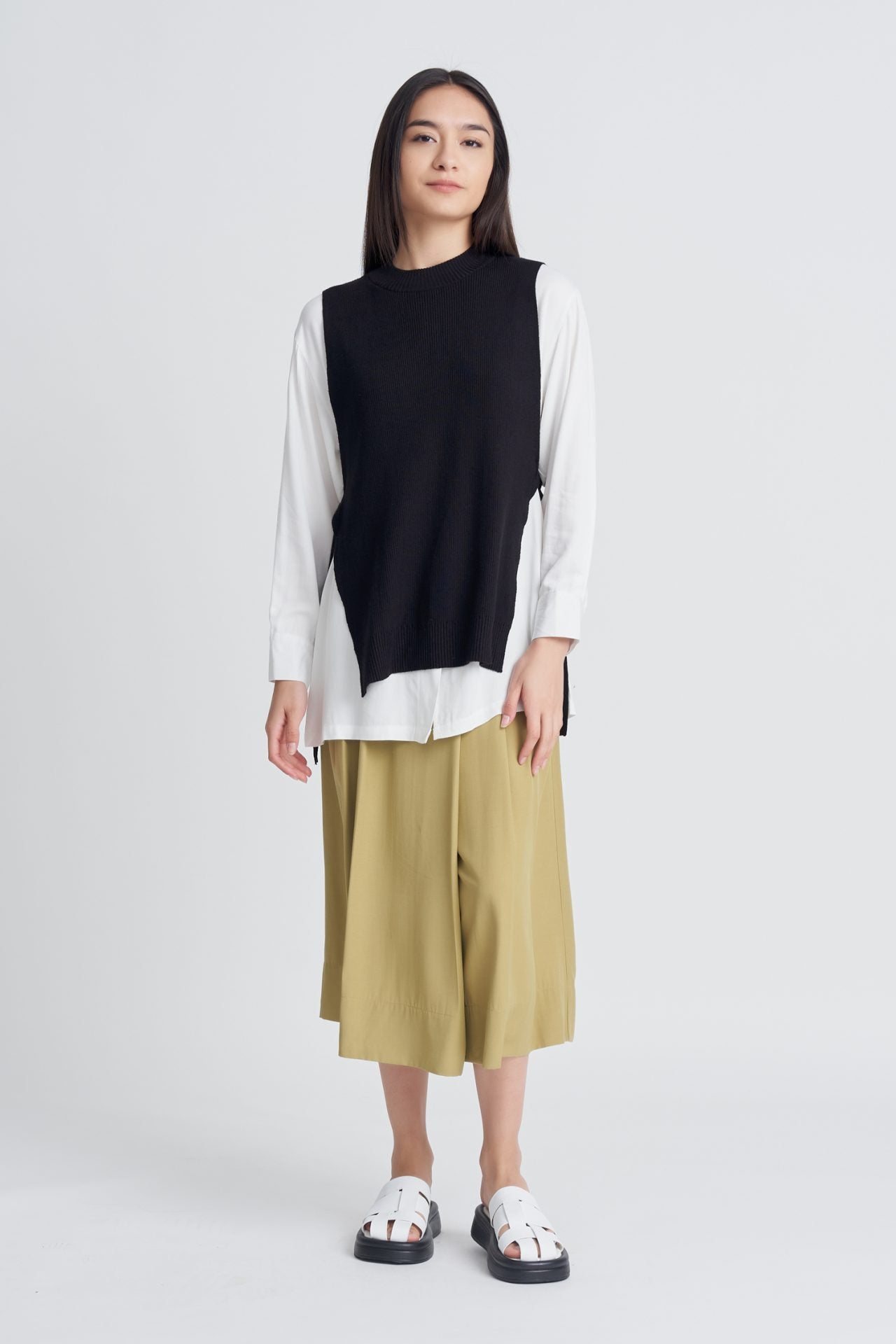 Knitted Two-Piece Sweater