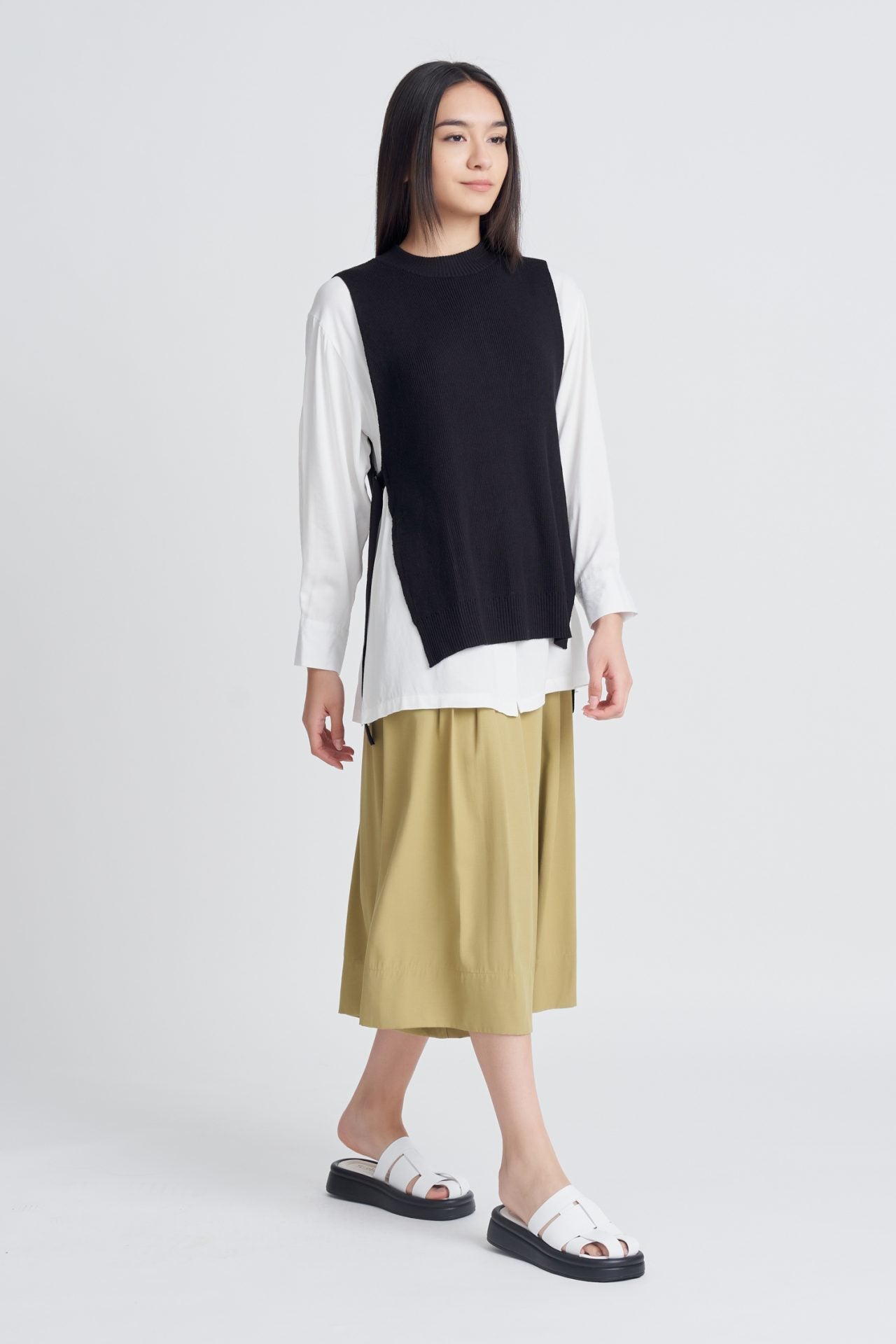 Knitted Two-Piece Sweater