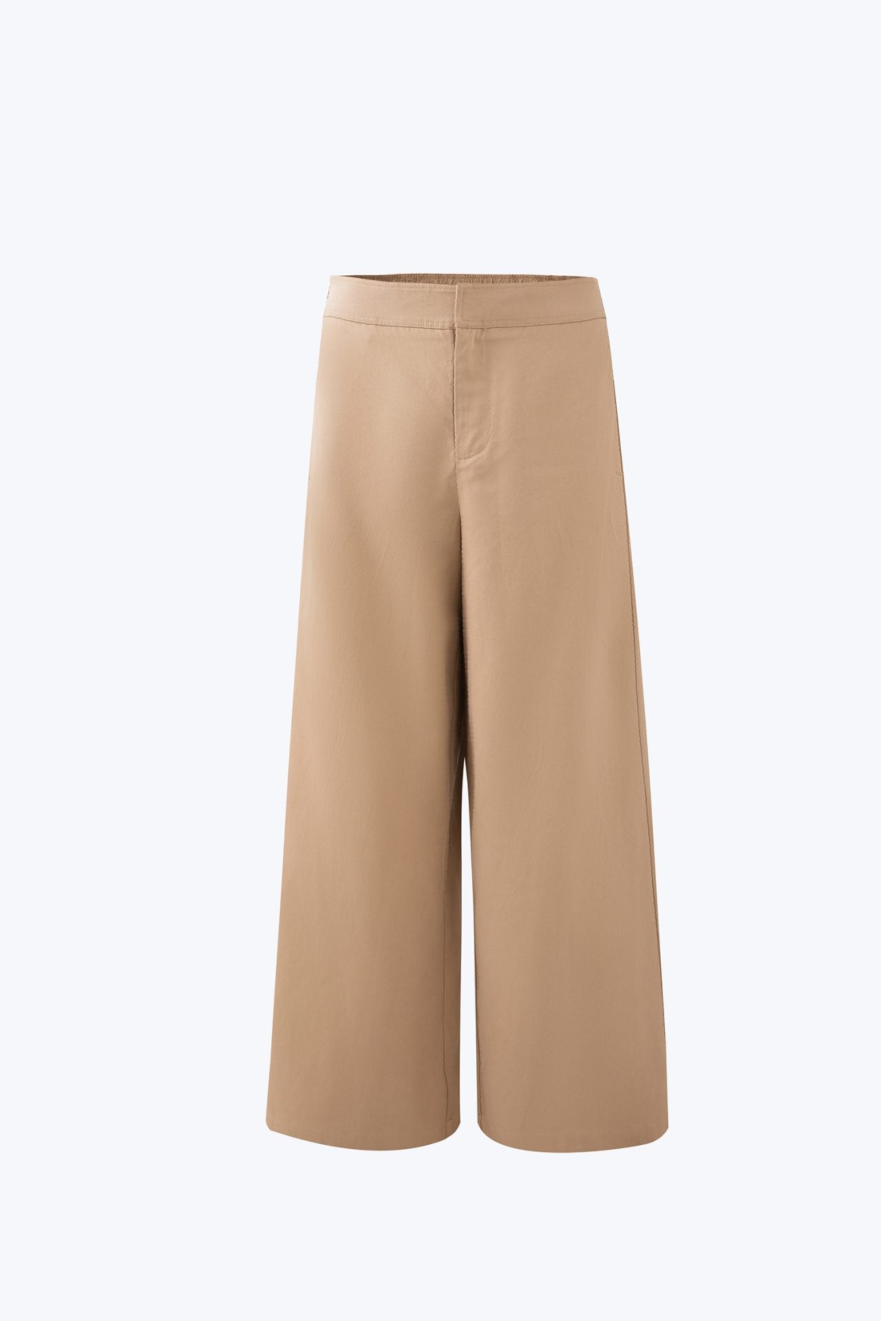 Poly-Rayon Flare Pants