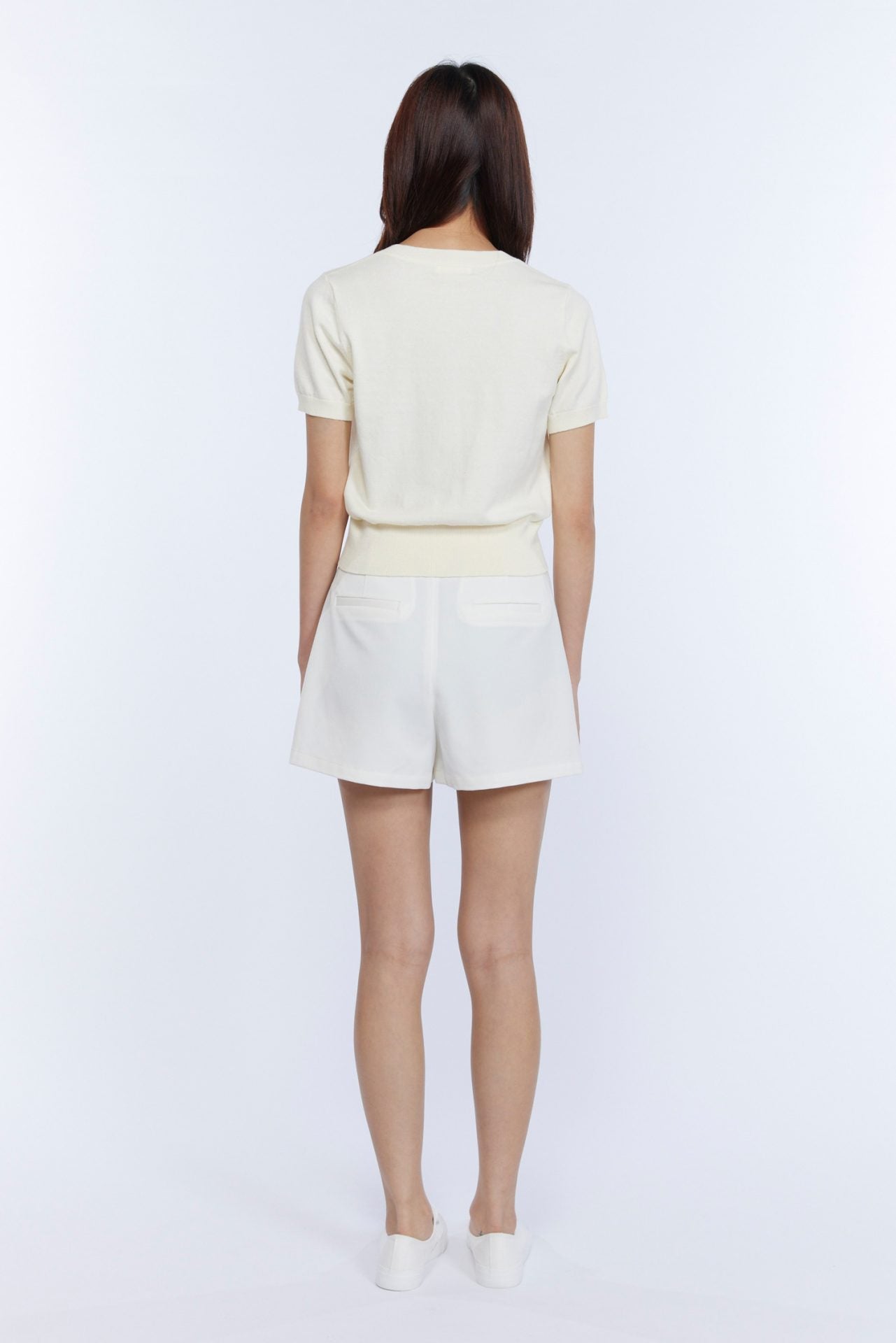 Polyester Welt Pocket Shorts